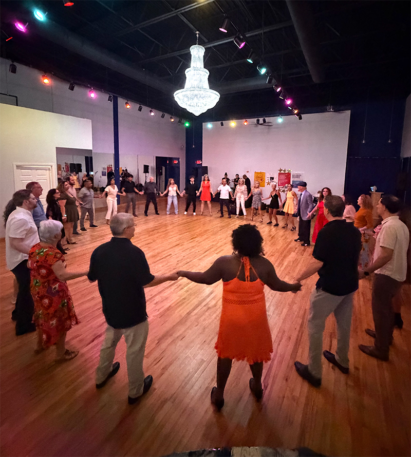 Arthur Murray Lakewood Ranch Students Learning Ballroom
