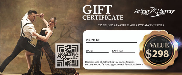 Intro Dance Gift Certificate Arthur Murray Lakewood Ranch